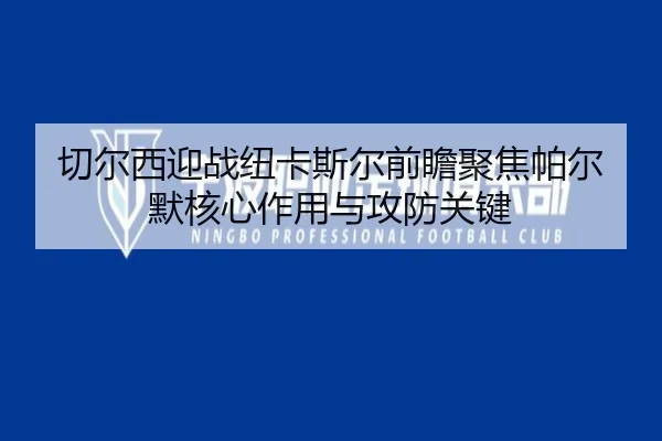 切尔西迎战纽卡斯尔前瞻聚焦帕尔默核心作用与攻防关键
