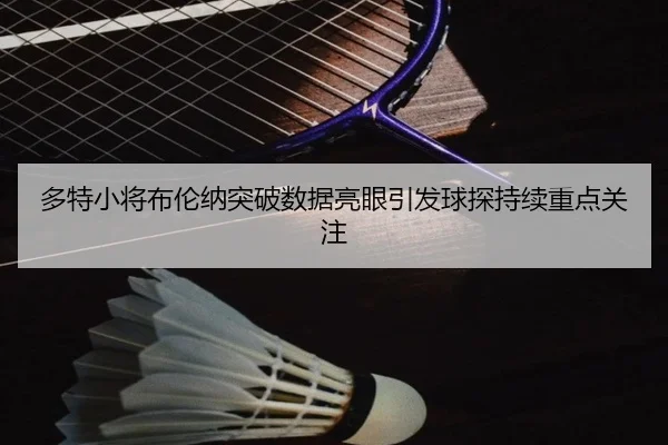 多特小将布伦纳突破数据亮眼引发球探持续重点关注